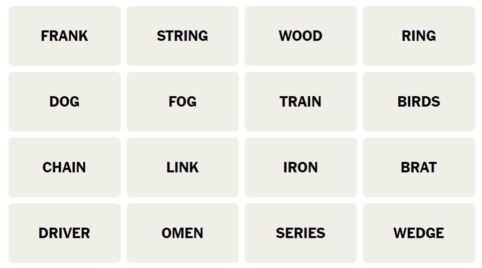 Daily NYT Connections 377 Puzzle - 22nd June 2024