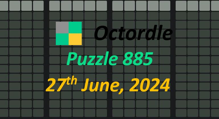 Daily Octordle 27th June 2024 Answers Today 885
