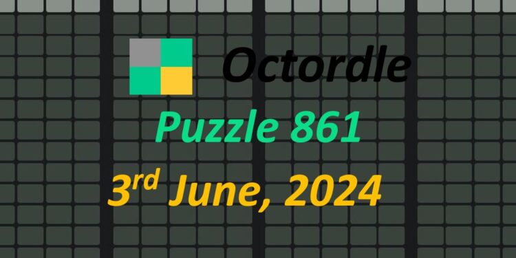 Daily Octordle 861 - June 3rd 2024