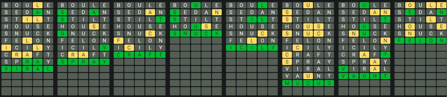 Daily Octordle 876 Rescue Answer - June 18th 2024