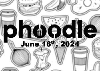 Daily Phoodle - 16th June 2024