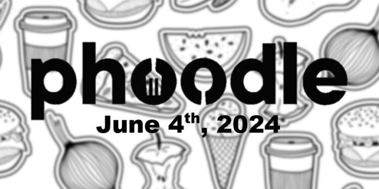 Daily Phoodle - 4th June 2024