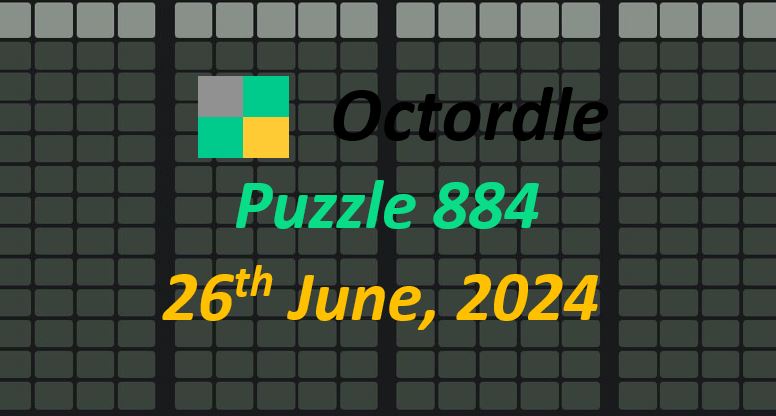 Daily Quordle 26th June 2024 Answers and Hints Today 884