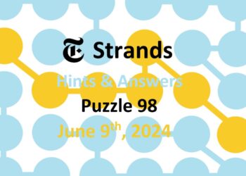 Daily Strands 98 Answers Today - 9th June 2024