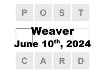 Daily Weaver Answers - 10th June 2024