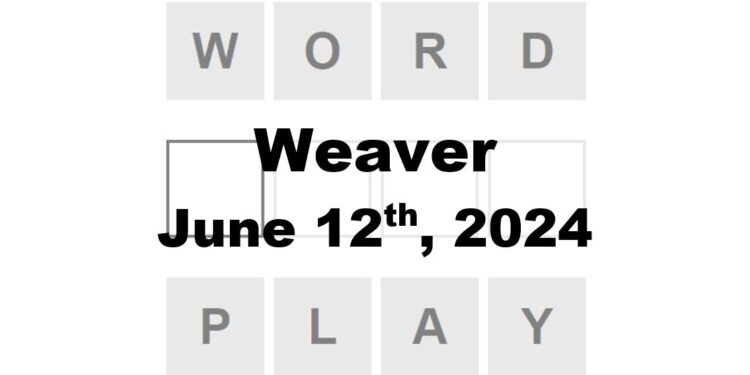 Daily Weaver Answers - 12th June 2024
