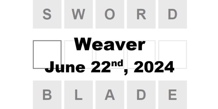 Daily Weaver Answers - 22nd June 2024