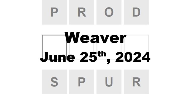 Daily Weaver Answers - 25th June 2024