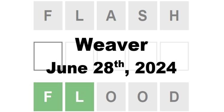Daily Weaver Answers - 28th June 2024