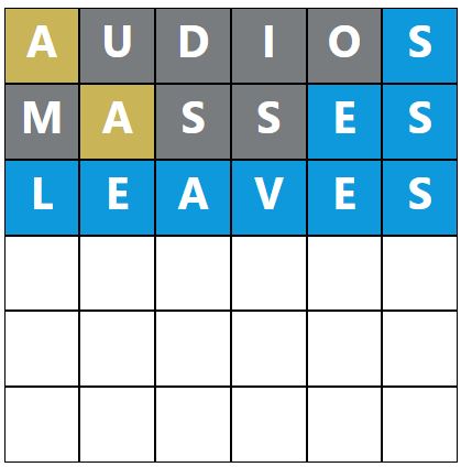 Daily Word Hurdle #1736 Afternoon Answer - 2nd June 2024
