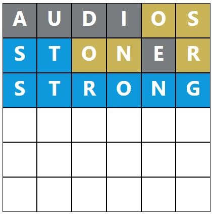 Daily Word Hurdle #1745 Morning Answer - 7th June 2024