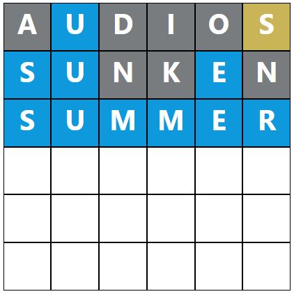 Daily Word Hurdle #1750 Afternoon Answer - 9th June 2024