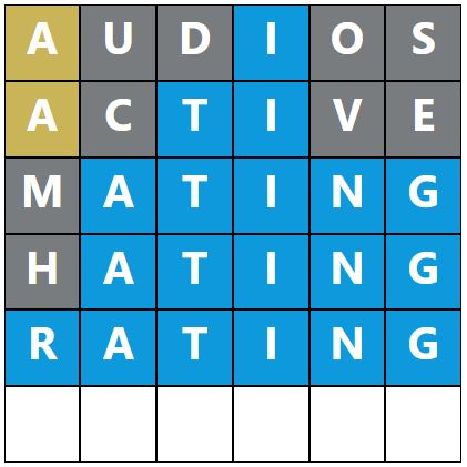 Daily Word Hurdle #1753 Morning Answer - 11th June 2024