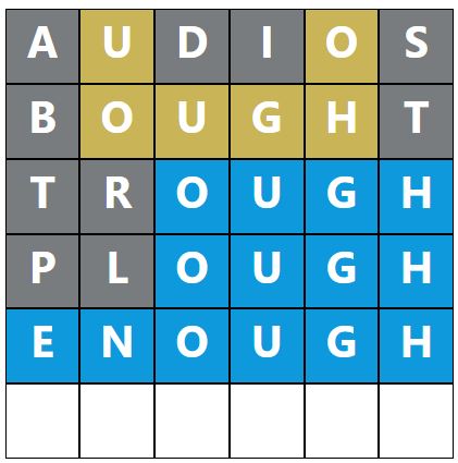 Daily Word Hurdle #1754 Afternoon Answer - 11th June 2024