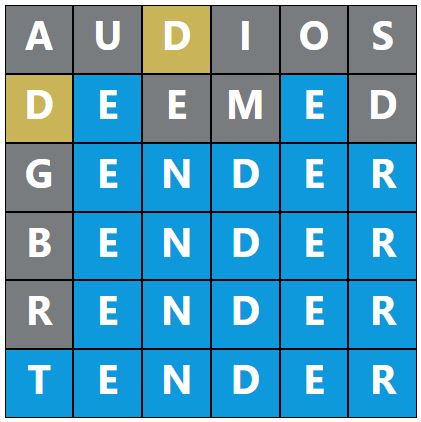 Daily Word Hurdle #1760 Afternoon Answer - 14th June 2024