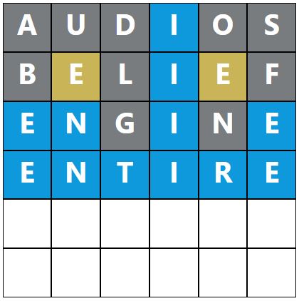 Daily Word Hurdle #1762 Afternoon Answer - 15th June 2024