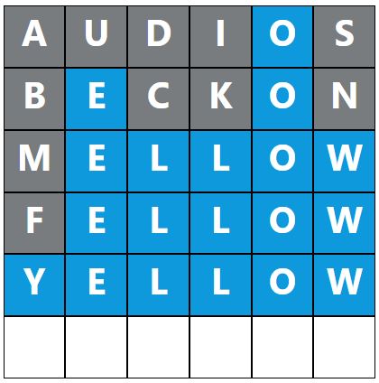 Daily Word Hurdle #1774 Afternoon Answer - 21st June 2024