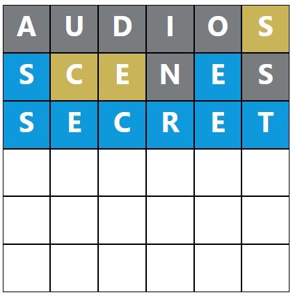 Daily Word Hurdle #1775 Morning Answer - 22nd June 2024
