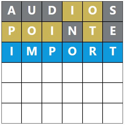 Daily Word Hurdle #1778 Afternoon Answer - 23rd June 2024