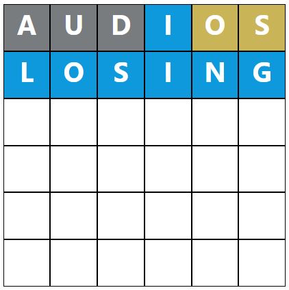 Daily Word Hurdle #1782 Afternoon Answer - 25th June 2024