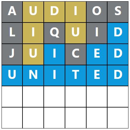 Daily Word Hurdle #1783 Morning Answer - 26th June 2024