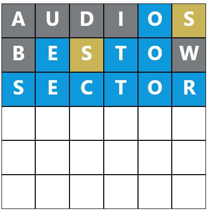 Daily Word Hurdle #1786 Afternoon Answer - 27th June 2024