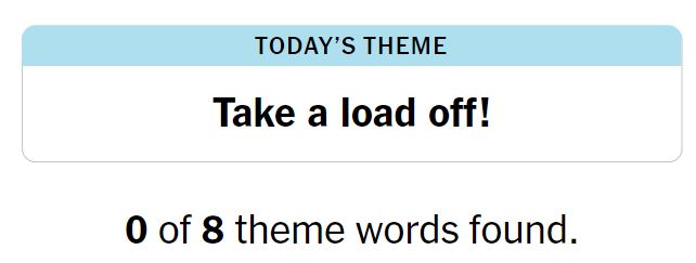 NYT Strands 103 Theme - 14th June 2024