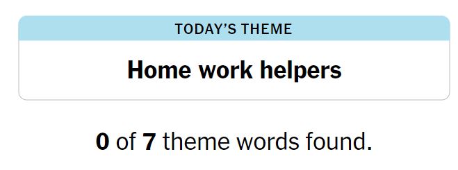 NYT Strands 108 Theme - 19th June 2024