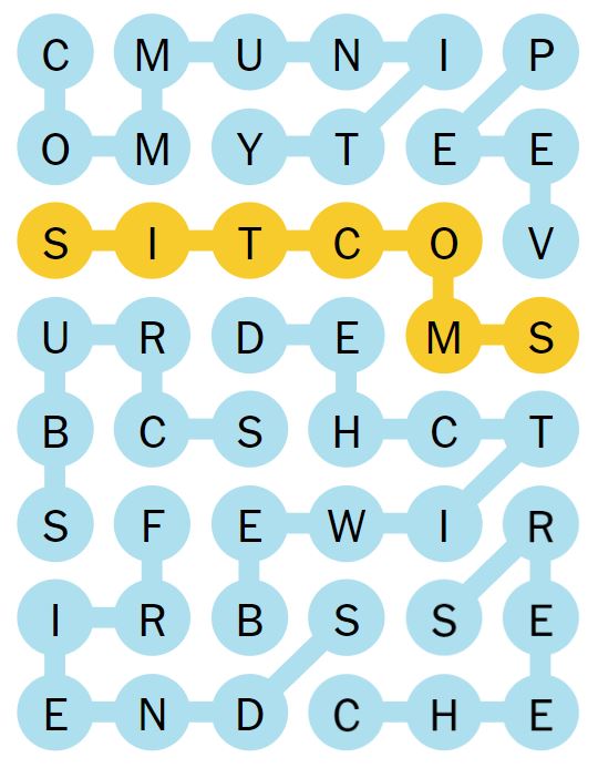 NYT Strands 109 Completed Puzzle - 20th June 2024