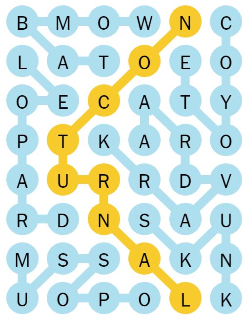NYT Strands 111 Completed Puzzle - 22nd June 2024