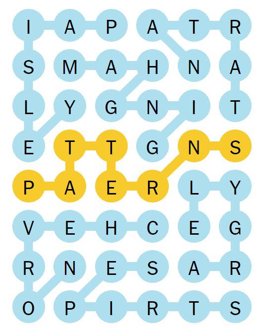 NYT Strands 113 Completed Puzzle - 24th June 2024