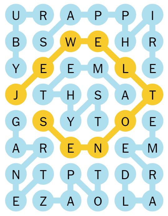 NYT Strands 119 Completed Puzzle - 30th June 2024
