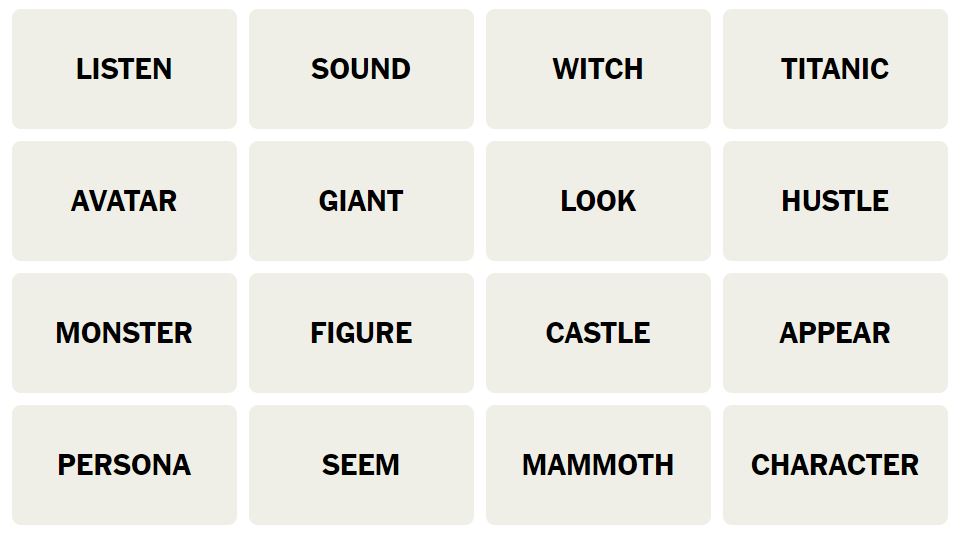 Daily NYT Connections 398 Puzzle - 13th July 2024