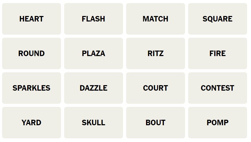 Daily NYT Connections 403 Puzzle - 18th July 2024