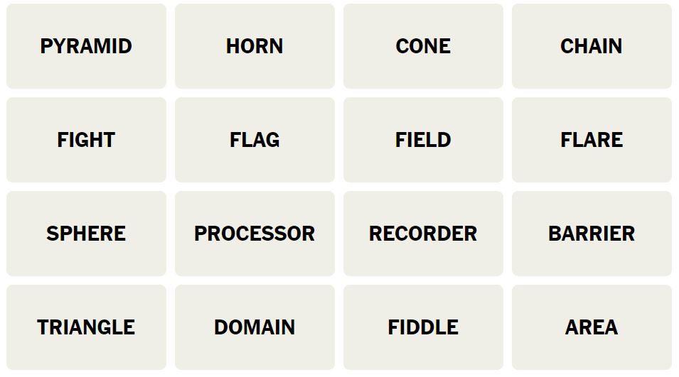 Daily NYT Connections 407 Puzzle - 22nd July 2024