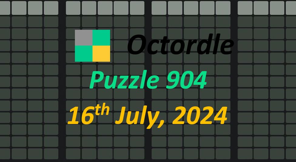 Daily Octordle 16th July 2024 Answers Today 904