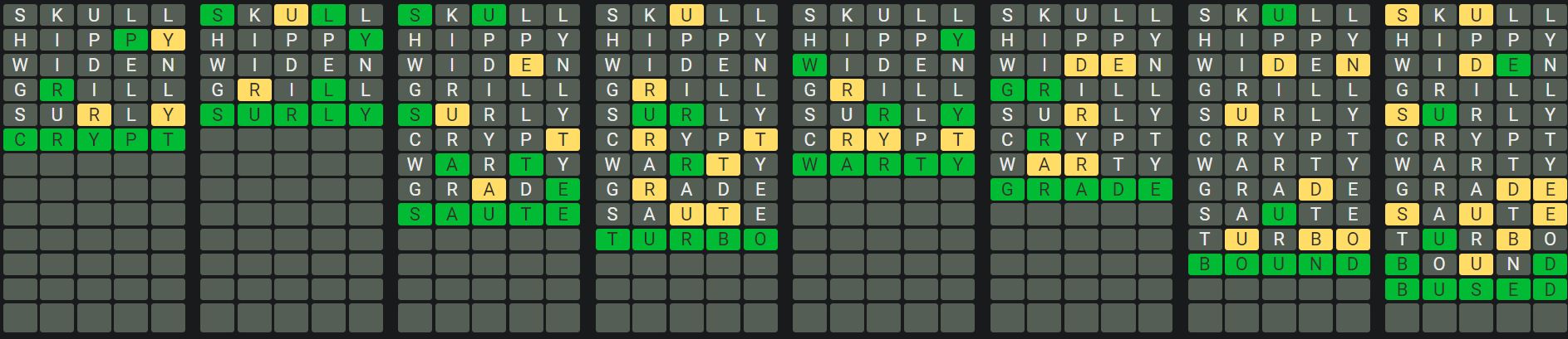 Daily Octordle 920 Rescue Answer - August 1st 2024