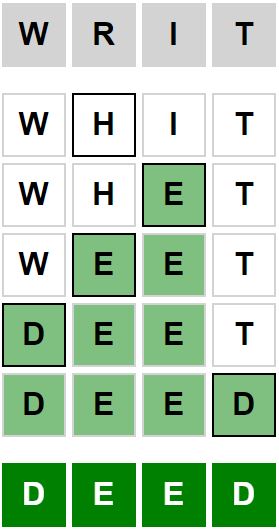 Daily Weaver Answer - 25th July 2024