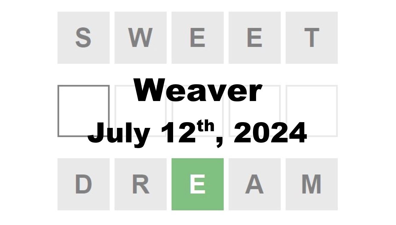 Daily Weaver Answers - 12th July 2024
