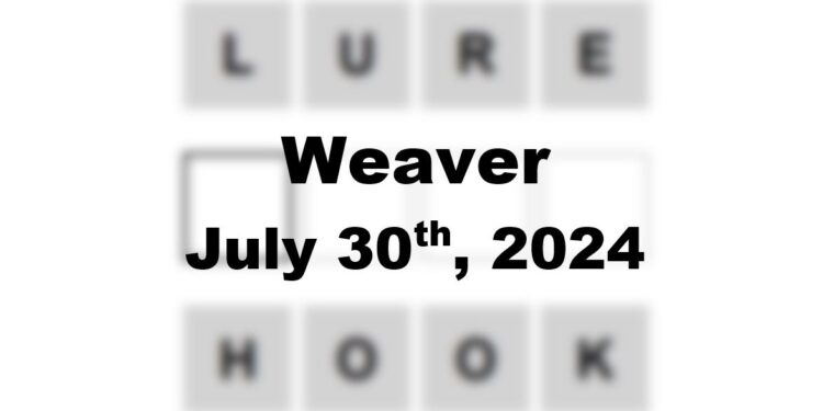 Daily Weaver Answers - 30th July 2024