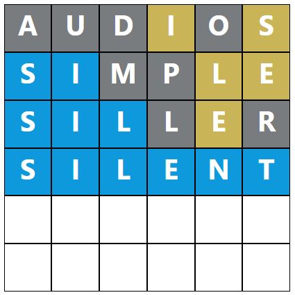 Daily Word Hurdle #1810 Afternoon Answer - 9th July 2024