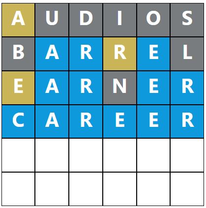 Daily Word Hurdle #1818 Afternoon Answer - 13th July 2024