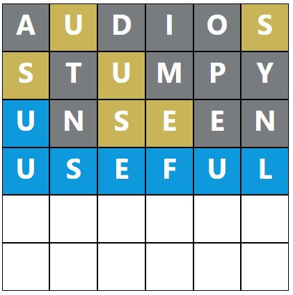 Daily Word Hurdle #1821 Morning Answer - 15th July 2024