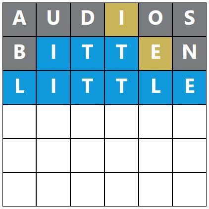 Daily Word Hurdle #1841 Morning Answer - 25th July 2024