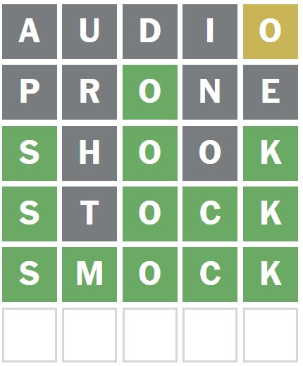 Daily Wordle Answer 1135 - 28th July 2024