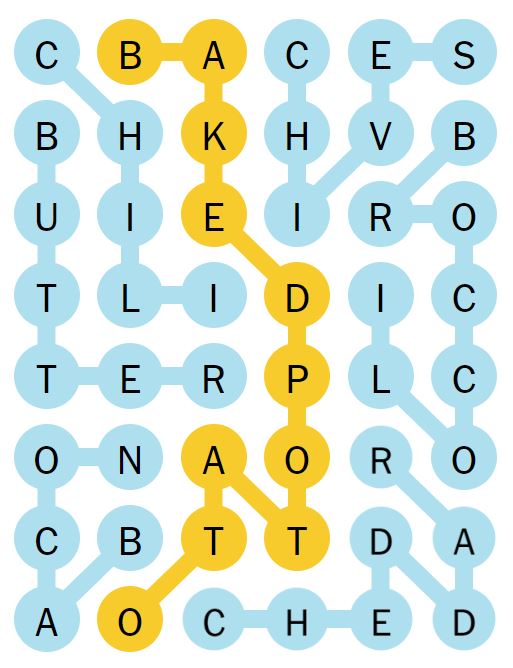 NYT Strands 130 Completed Puzzle - 11th July 2024