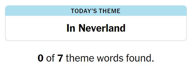 NYT Strands 130 Theme - 10th July 2024