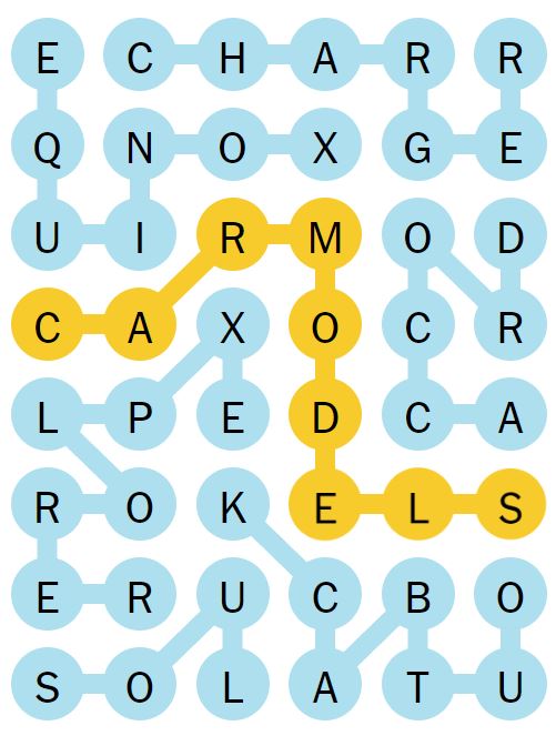 NYT Strands 131 Completed Puzzle - 12th July 2024