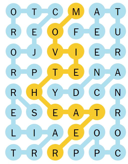 NYT Strands 14 Completed Puzzle - 23rd July 2024
