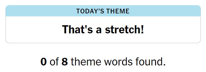 NYT Strands 149 Theme - 30th July 2024
